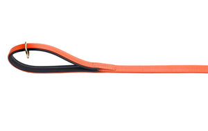 Pear Tannery Soft Padded Flat Leather Dog Lead