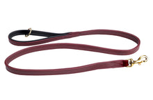 Pear Tannery Soft Padded Flat Leather Dog Lead
