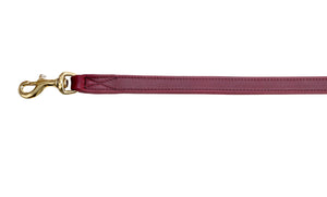 Pear Tannery Soft Padded Flat Leather Dog Lead