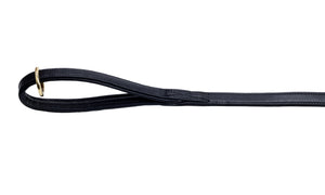 Pear Tannery Soft Padded Flat Leather Dog Lead