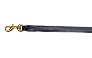Pear Tannery Soft Padded Flat Leather Dog Lead