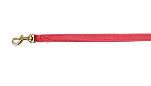 Pear Tannery Soft Padded Flat Leather Dog Lead