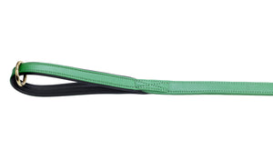 Pear Tannery Soft Padded Flat Leather Dog Lead