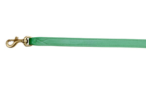 Pear Tannery Soft Padded Flat Leather Dog Lead