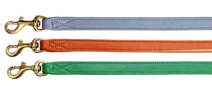Pear Tannery Soft Padded Flat Leather Dog Lead