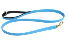 Pear Tannery Soft Padded Flat Leather Dog Lead