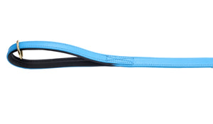 Pear Tannery Soft Padded Flat Leather Dog Lead