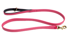 Pear Tannery Soft Padded Flat Leather Dog Lead