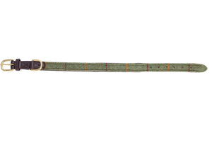 Pear Tannery Tweed Dog Collar