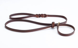 Pear Tannery Leather Slip Lead