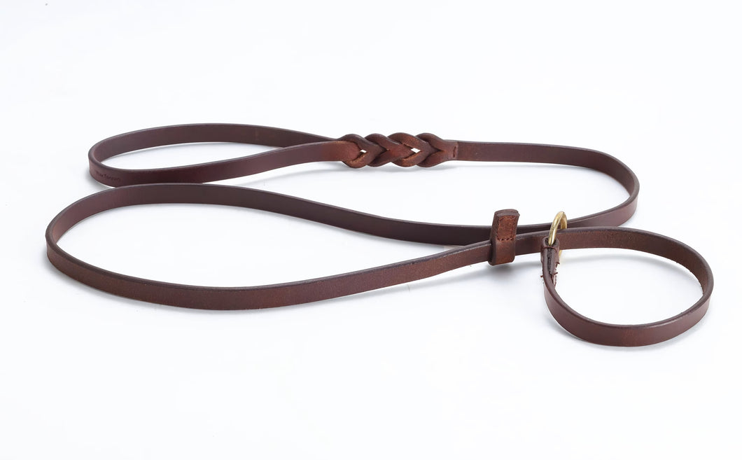 Pear Tannery Leather Slip Lead