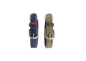 Pear Tannery Tweed Dog Collar