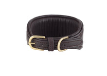 Pear Tannery Super Soft Wide Leather Dog Collar