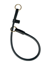 Pear Tannery Rolled Leather Slip Dog Collar
