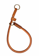 Pear Tannery Rolled Leather Slip Dog Collar