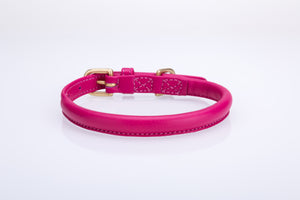 Pear Tannery Super Soft Rolled Leather Dog Collar