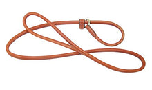 Pear Tannery Rolled Slip Leather Dog Lead