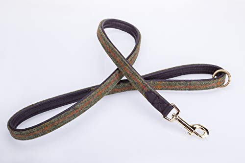 Pear Tannery Tweed Dog Lead 3/4