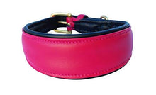 Pear Tannery Greyhound Super Soft Leather Padded Collar