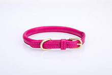 Pear Tannery Super Soft Rolled Leather Dog Collar