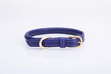 Pear Tannery Super Soft Rolled Leather Dog Collar