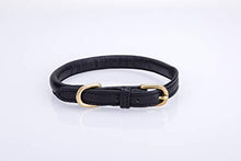 Pear Tannery Super Soft Rolled Leather Dog Collar