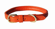Pear Tannery Super Soft Rolled Leather Dog Collar