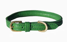 Pear Tannery Super Soft Rolled Leather Dog Collar
