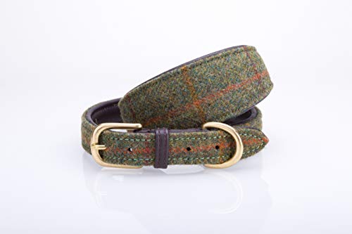 Tweed online greyhound collar