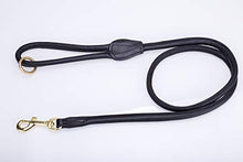 Pear Tannery Super Soft Rolled Leather Dog Lead