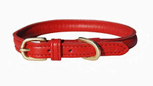 Pear Tannery Super Soft Rolled Leather Dog Collar