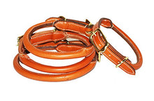 Pear Tannery Rolled Leather Dog Collar
