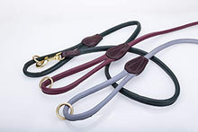 Pear Tannery Super Soft Rolled Leather Dog Lead