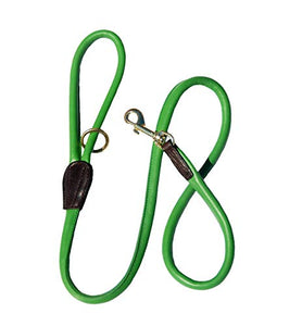 Pear Tannery Super Soft Rolled Leather Dog Lead