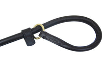 Pear Tannery Fine Rolled Leather Slip Dog Lead