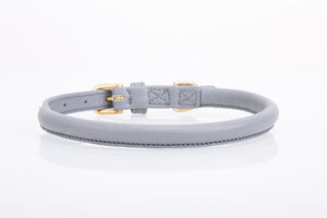 Pear Tannery Super Soft Rolled Leather Dog Collar