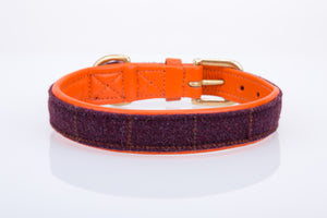Pear Tannery Tweed Dog Collar