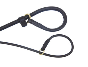 Pear Tannery Fine Rolled Leather Slip Dog Lead