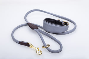 Pear Tannery Super Soft Rolled Leather Dog Lead