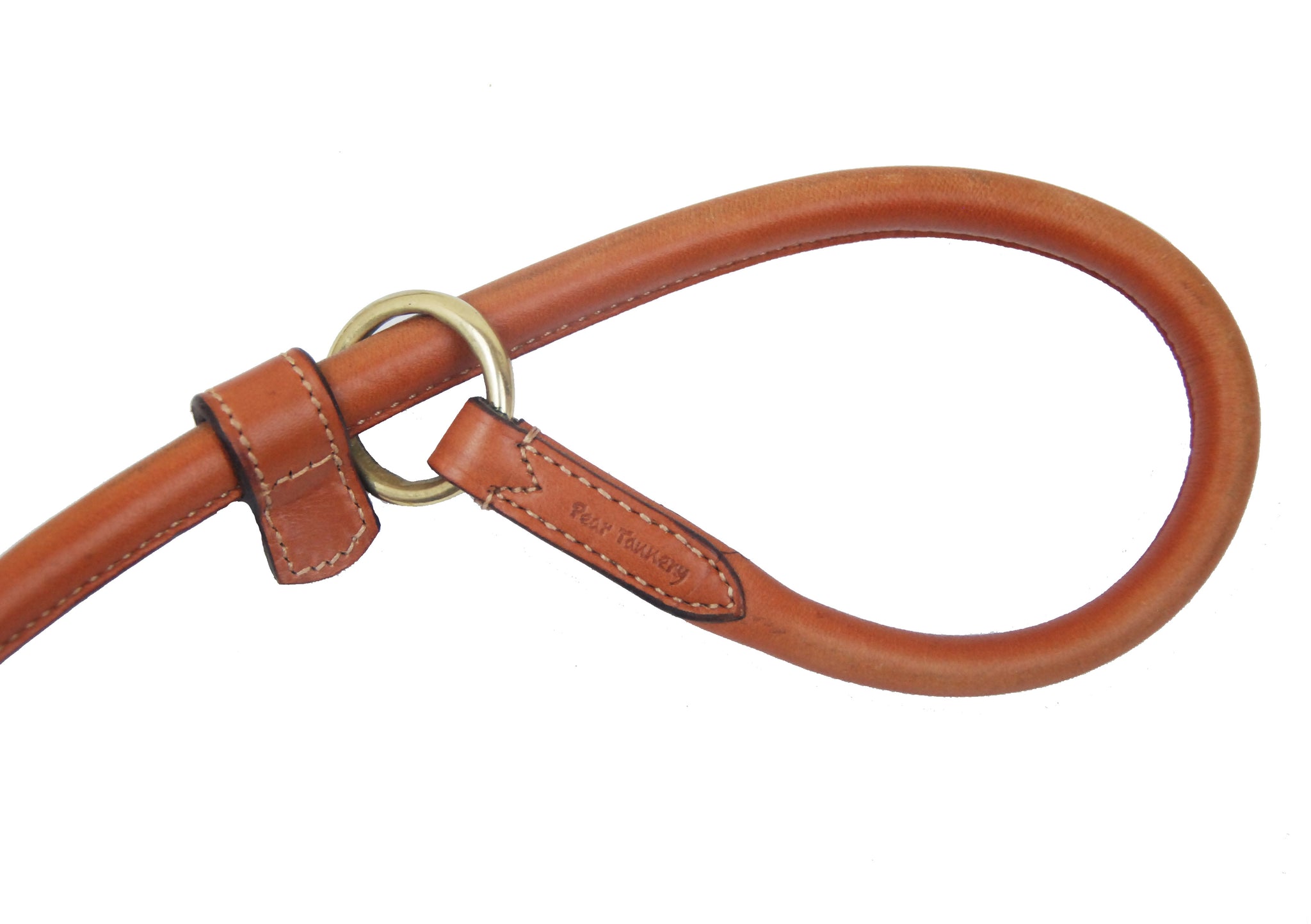 Pear Tannery Fine Rolled Leather Slip Dog Lead PearTannery pear-tannery-fine-rolled-leather-slip-dog-lead-peartannery