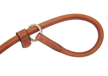 Pear Tannery Fine Rolled Leather Slip Dog Lead