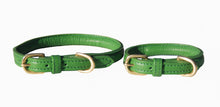 Pear Tannery Super Soft Rolled Leather Dog Collar