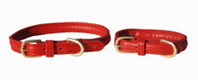 Pear Tannery Super Soft Rolled Leather Dog Collar